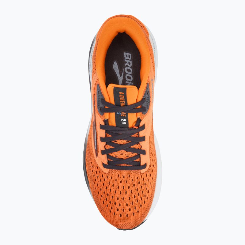 Încălțăminte  de alergare pentru bărbați Brooks Adrenaline GTS 24 orange/ebony /country blue 5