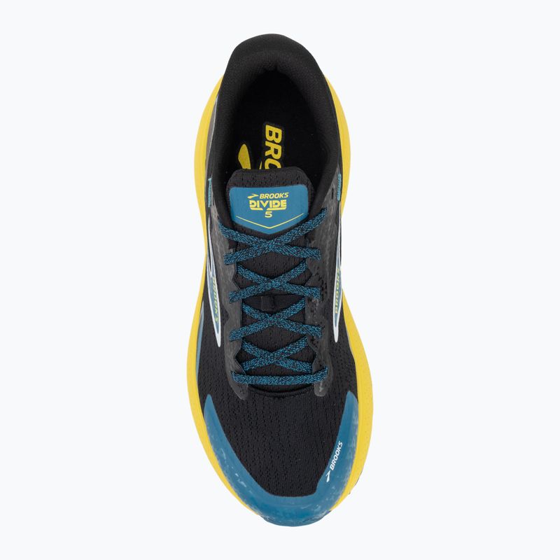 Încălțăminte de alergare pentru bărbați Brooks Divide 5 black/celestial /quince 5