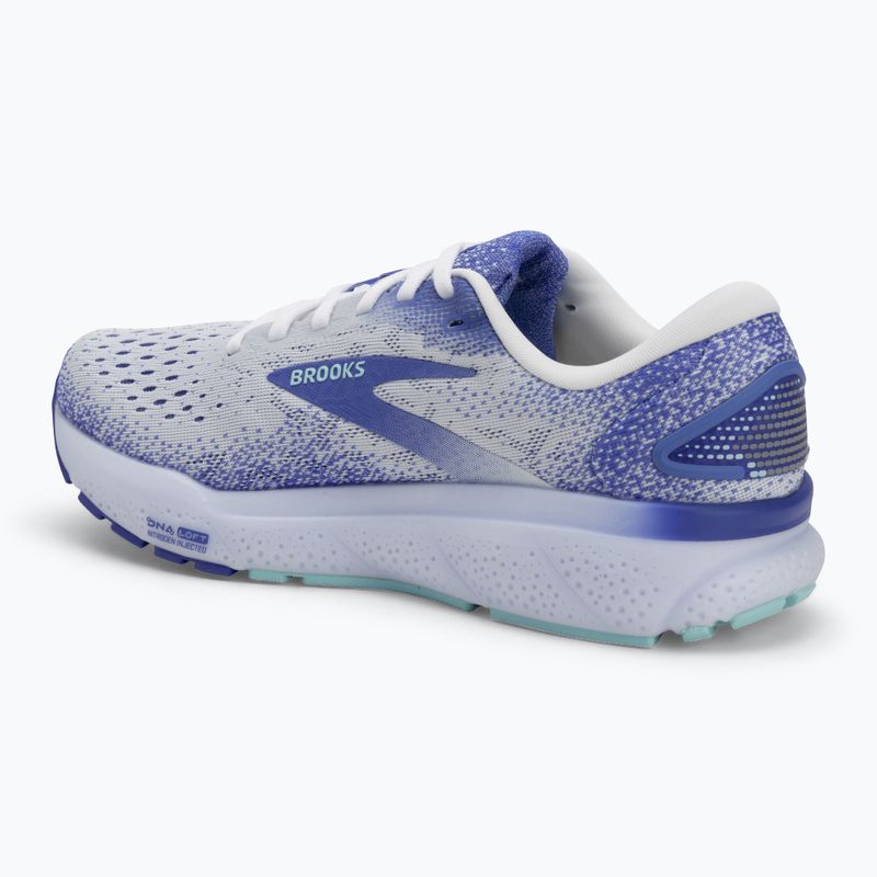 Încălțăminte de alergare pentru femei Brooks Ghost 16 white/amparo blue/limpet shell 3