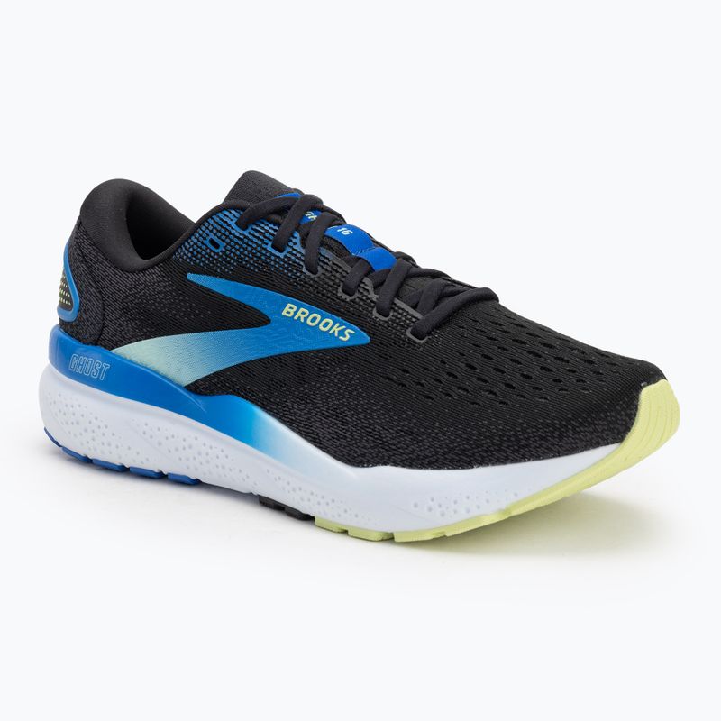 Încălțăminte  de alergare pentru bărbați Brooks Ghost 16 black/cobalt/neo yellow