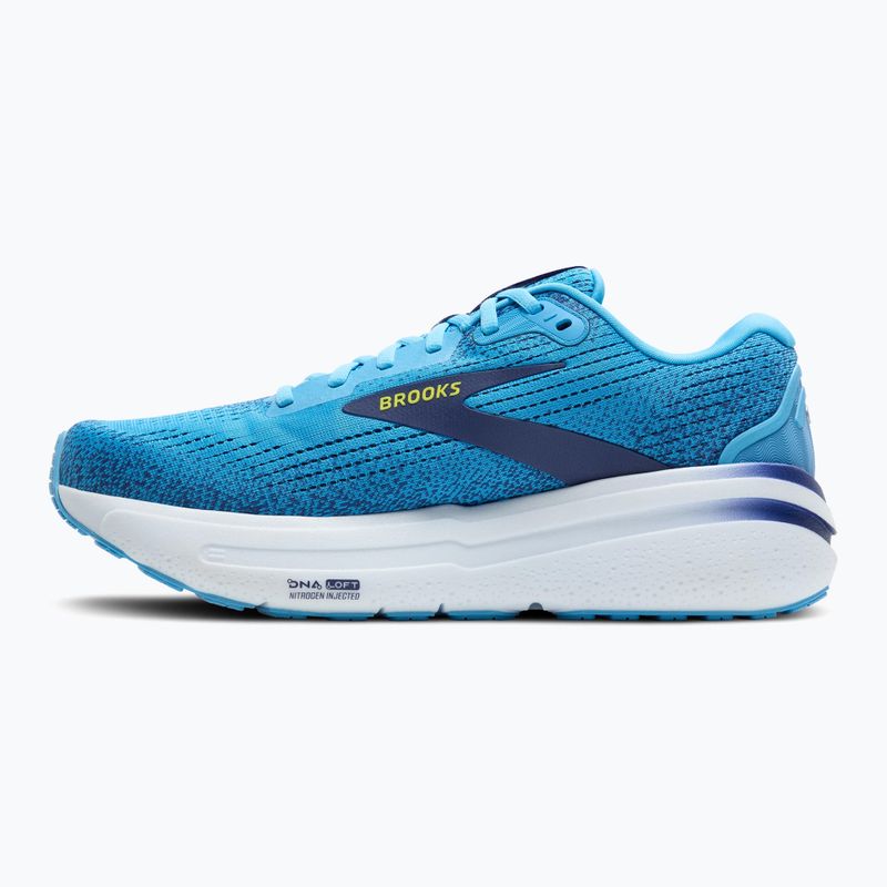 Încălțăminte de alergare pentru bărbați Brooks Ghost Max 2 bonnie blue/blue ribbon/yellow 3