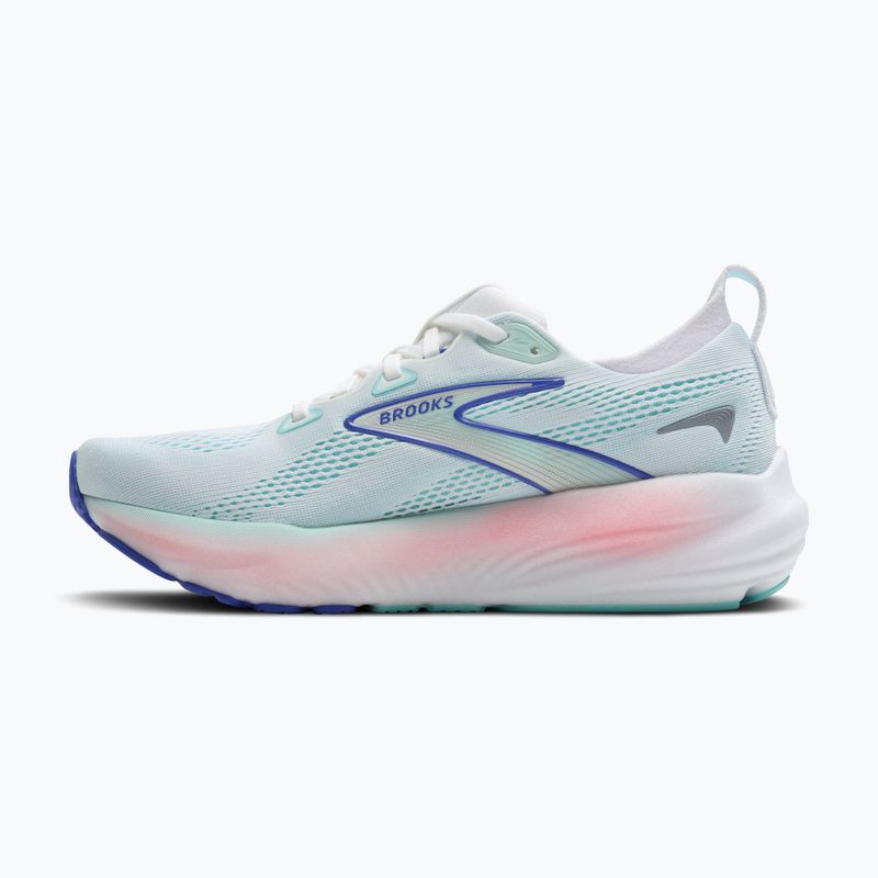 Încălțăminte  de alergare pentru femei Brooks Glycerin 22 wide fit white/limpet shell/amparo blue 10