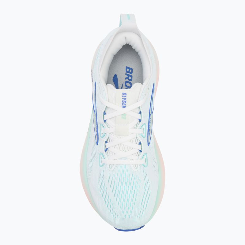 Încălțăminte  de alergare pentru femei Brooks Glycerin 22 wide fit white/limpet shell/amparo blue 5