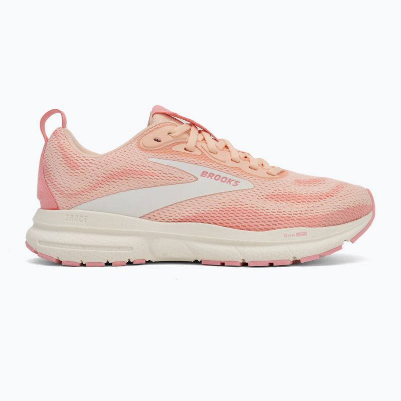 Încălțăminte  de alergare pentru femei Brooks Trace 4 tropical peach/dianthus/ grey 2