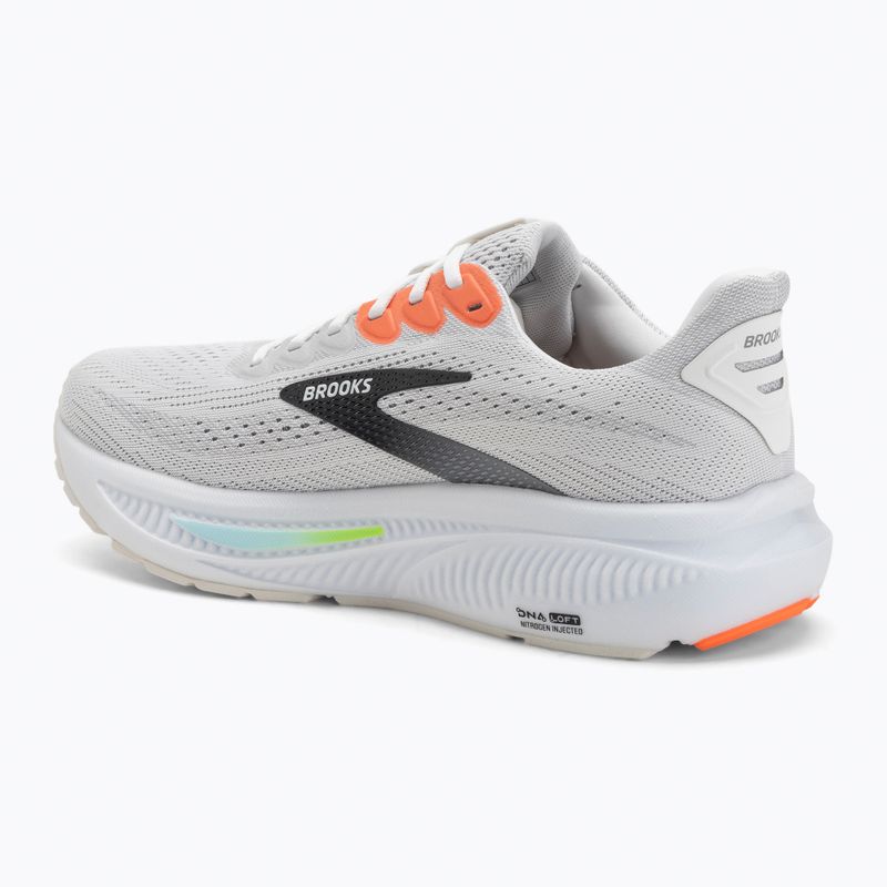 Încălțăminte de alergare pentru bărbați Brooks Ghost 17 white/pink clay/gecko 3