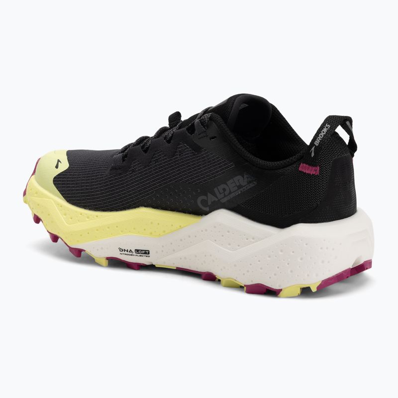 Încălțăminte de alergare pentru femei Brooks Caldera 8 grey/black/lime 3