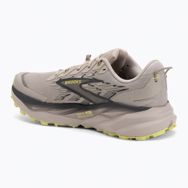 Încălțăminte  de alergare pentru bărbați Brooks Cascadia 19 chateau/ebony/sunny lime 3