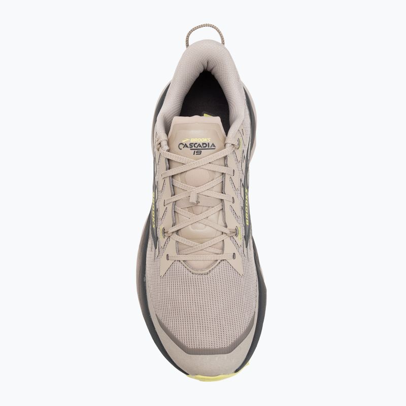 Încălțăminte  de alergare pentru bărbați Brooks Cascadia 19 chateau/ebony/sunny lime 5