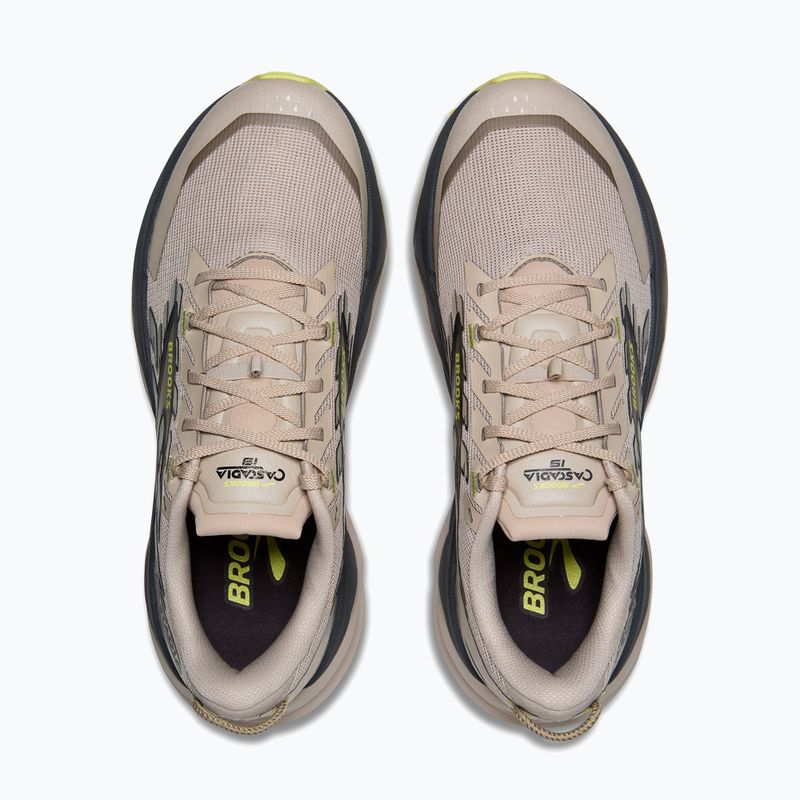 Încălțăminte  de alergare pentru bărbați Brooks Cascadia 19 chateau/ebony/sunny lime 8