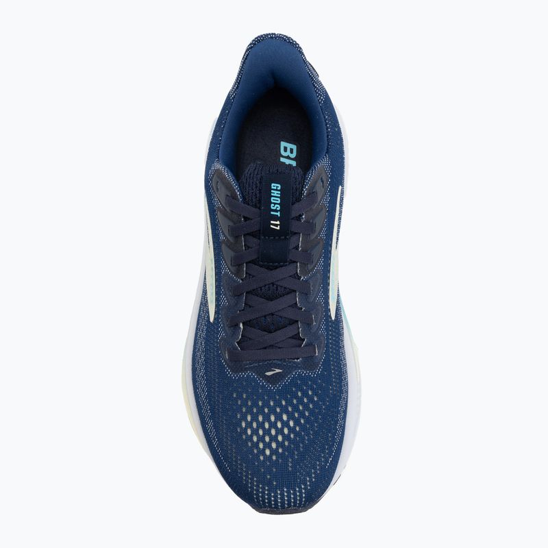 Încălțăminte de alergare pentru femei Brooks Ghost 17 navy/green/turquoise 5