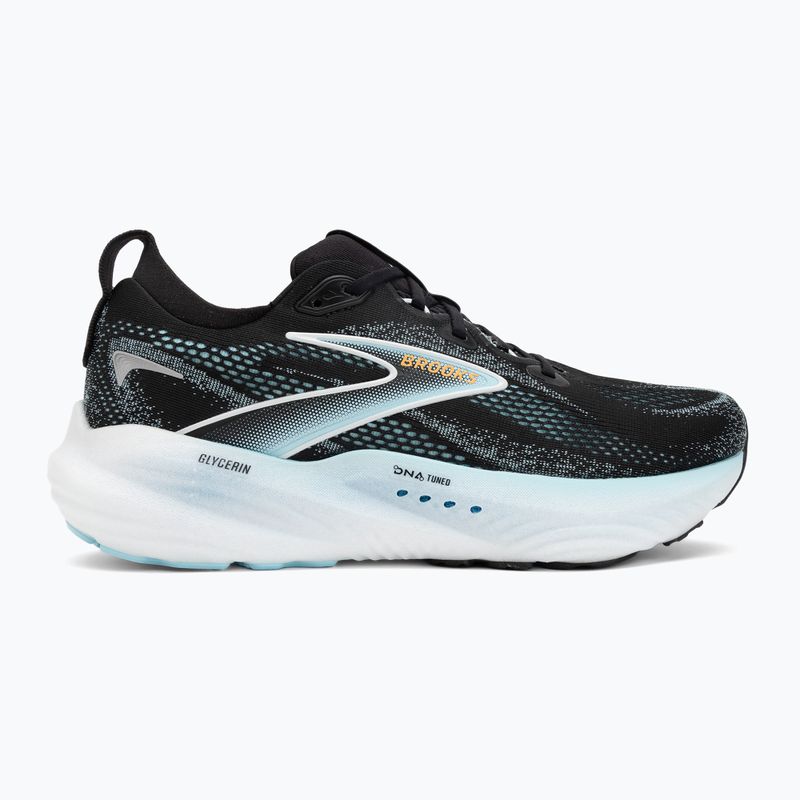 Încălțăminte  de alergare pentru bărbați Brooks Glycerin 22 black/atomizer/blazing orange 2