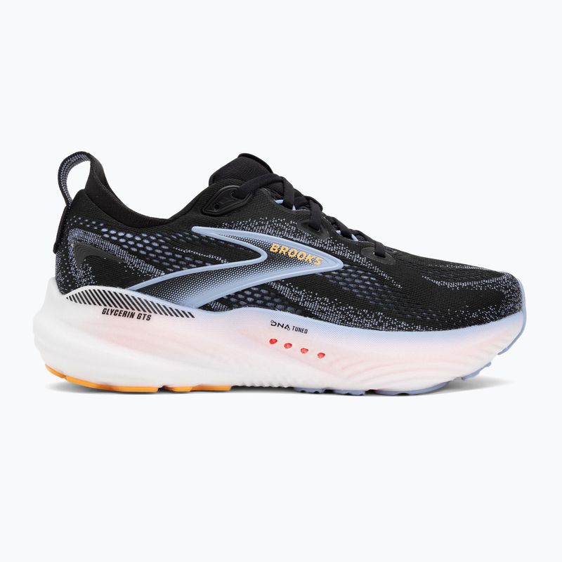 Încălțăminte de alergare Brooks Glycerin GTS 22 black/blue heron/orange 2