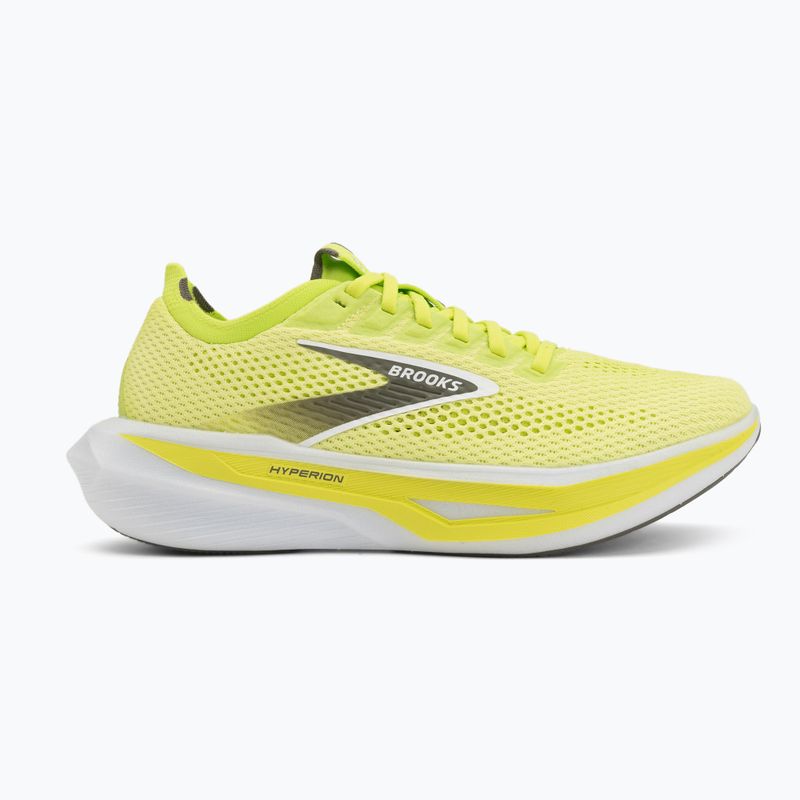 Încălțăminte de alergare pentru bărbați Brooks Hyperion 3 sunny lime/olive/white 2