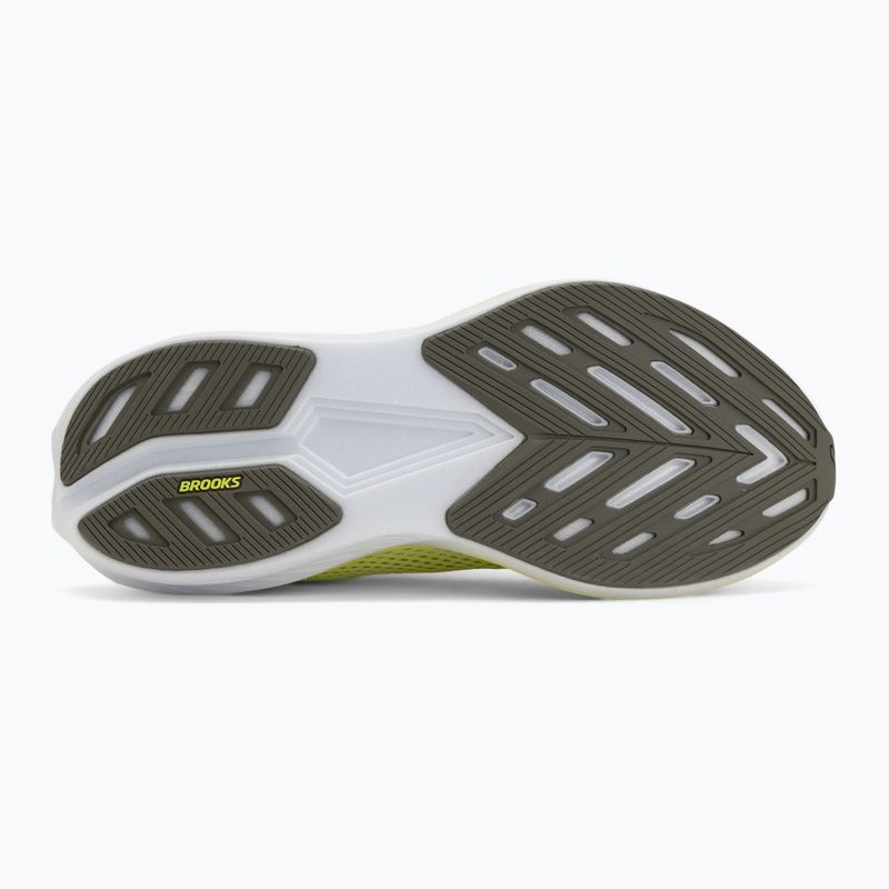 Încălțăminte de alergare pentru bărbați Brooks Hyperion 3 sunny lime/olive/white 4