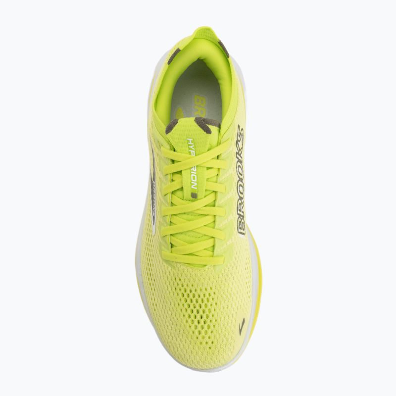 Încălțăminte de alergare pentru bărbați Brooks Hyperion 3 sunny lime/olive/white 5