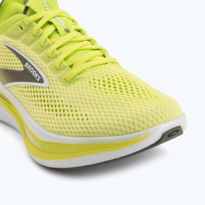 Încălțăminte de alergare pentru bărbați Brooks Hyperion 3 sunny lime/olive/white 7