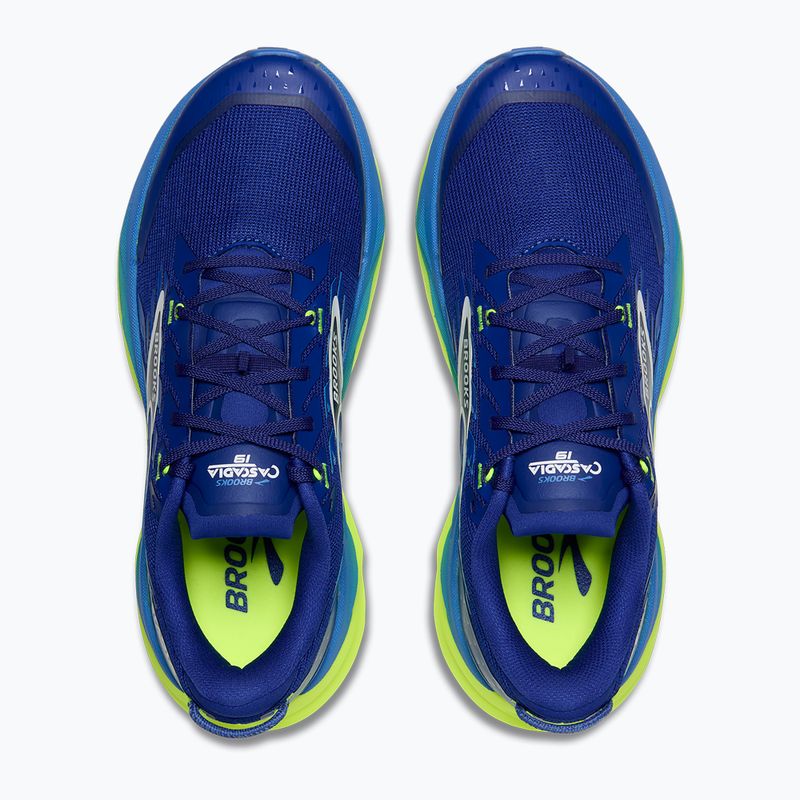 Încălțăminte de alergare pentru bărbați Brooks Cascadia 19 surf the web/nightlife/white 7