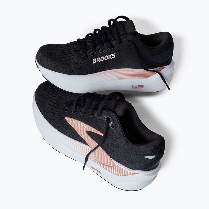 Încălțăminte de alergare pentru femei Brooks Ghost Max 3 black/black/rose gold 9