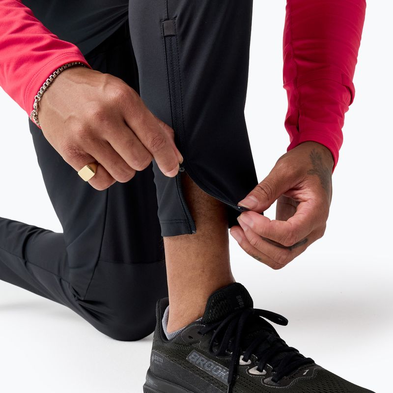 Pantaloni de alergare pentru bărbați Brooks Dash Pant black 5