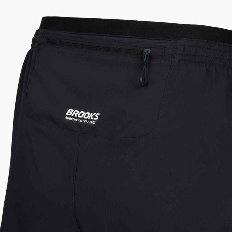 Pantaloni scurți de alergare pentru femei Brooks Cascadia Short black 4
