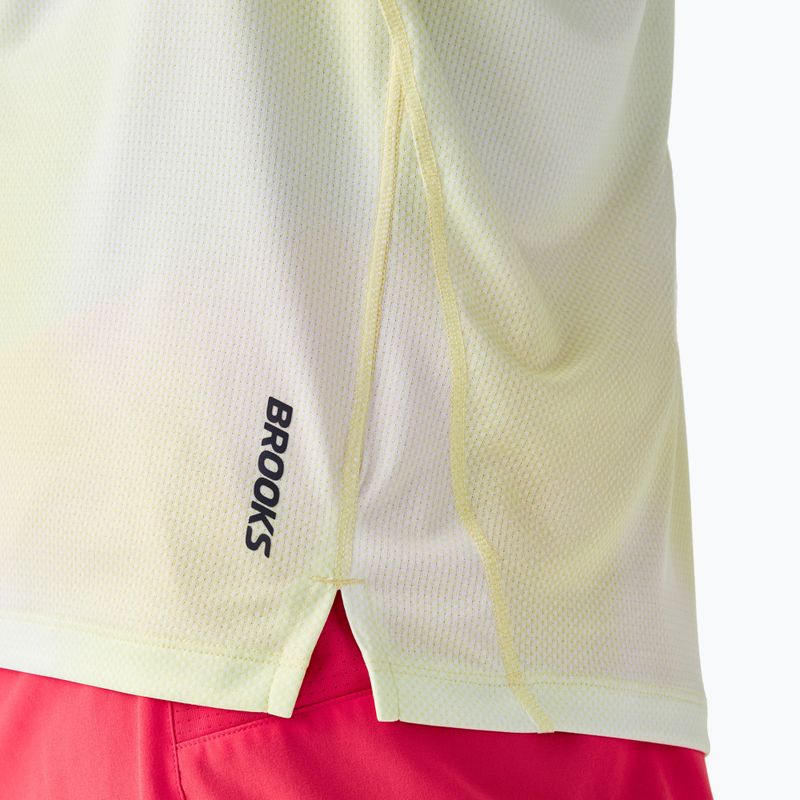 Tricou de alergare pentru bărbați Brooks Dash Singlet Printed Sleeveless euphoryc luminary 3