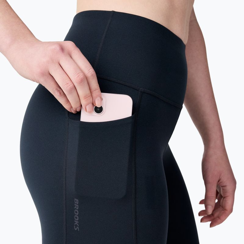 Colanți de alergare pentru femei Brooks Chaser 7/8 Tight black 4