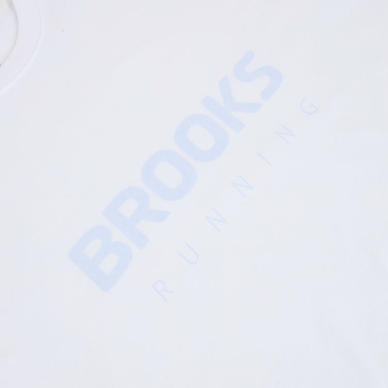 Tricou de alergare pentru femei Brooks Graphic white/halogen blue 3