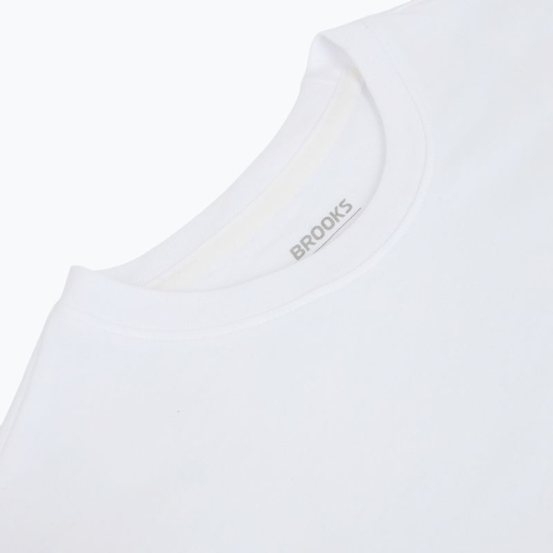 Tricou de alergare pentru femei Brooks Graphic white/halogen blue 4