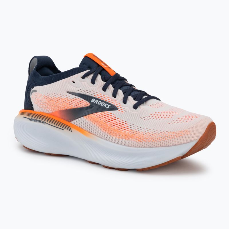 Încălțăminte de alergare pentru bărbați Brooks Adrenaline GTS 25 white/spellbound/orange