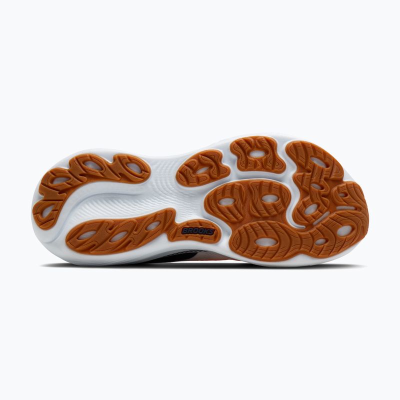 Încălțăminte de alergare pentru bărbați Brooks Adrenaline GTS 25 white/spellbound/orange 6