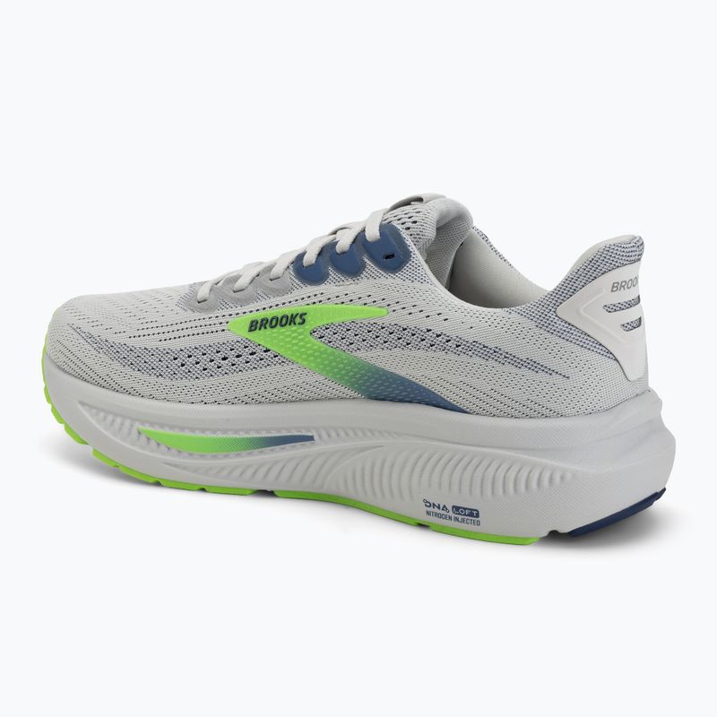 Încălțăminte de alergare pentru bărbați Brooks Ghost 17 oyster/beacon blue/gecko 3