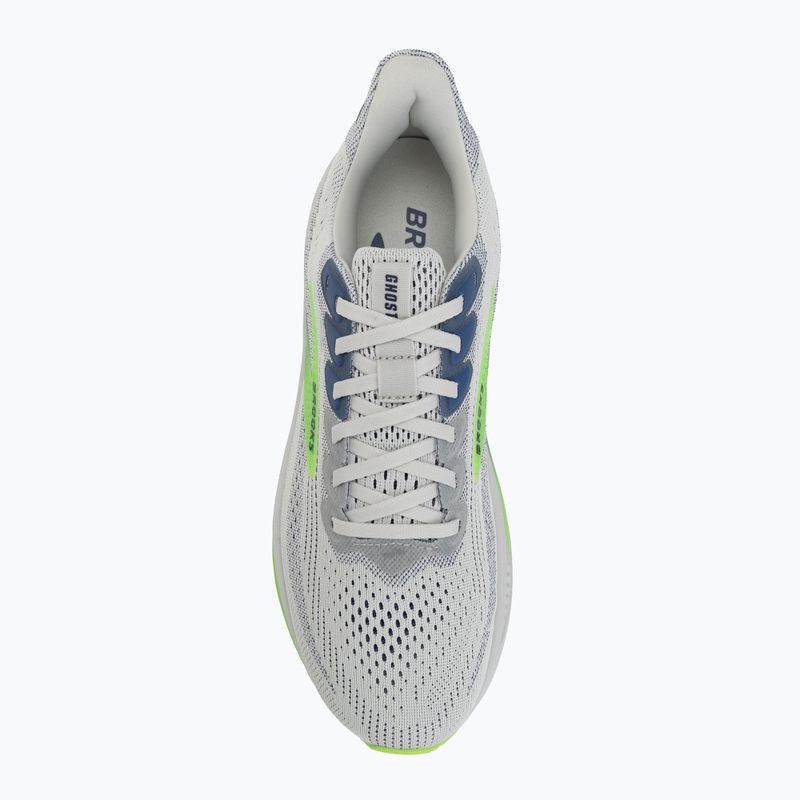 Încălțăminte de alergare pentru bărbați Brooks Ghost 17 oyster/beacon blue/gecko 5