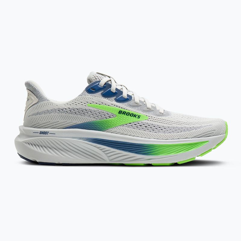 Încălțăminte de alergare pentru bărbați Brooks Ghost 17 oyster/beacon blue/gecko 2