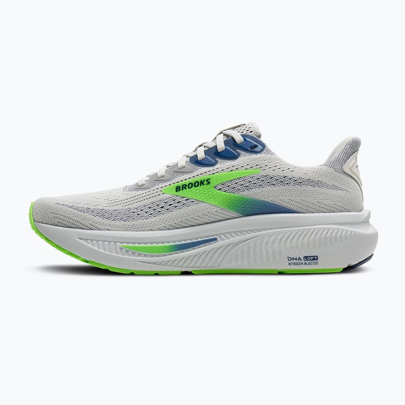 Încălțăminte de alergare pentru bărbați Brooks Ghost 17 oyster/beacon blue/gecko 3