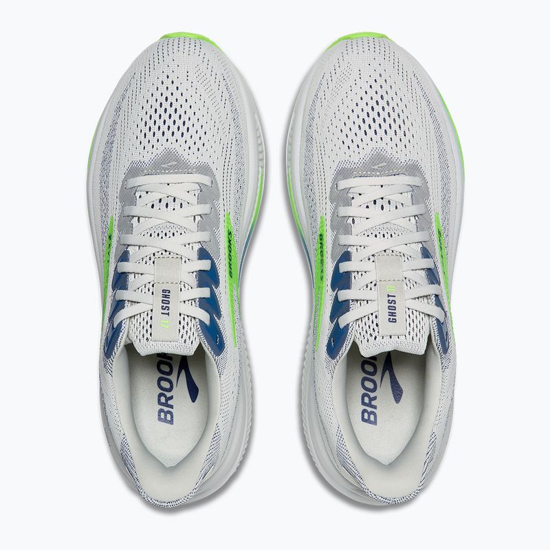 Încălțăminte de alergare pentru bărbați Brooks Ghost 17 oyster/beacon blue/gecko 7