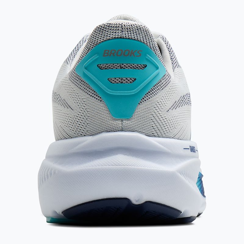 Încălțăminte de alergare pentru bărbați Brooks Ghost 17 white/beacon blue/ipanema 5