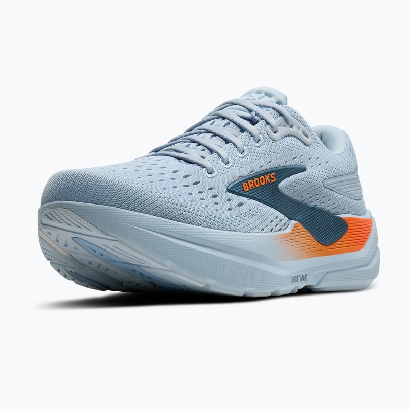 Încălțăminte de alergare pentru bărbați Brooks Ghost Max 3 skyway/blue/orange 4