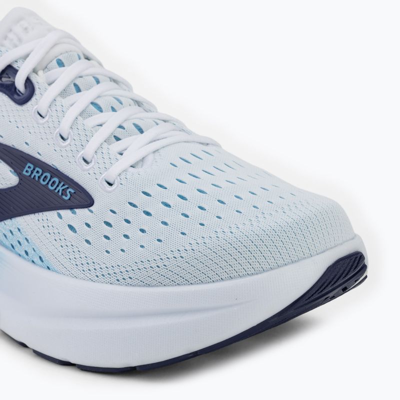 Încălțăminte de alergare pentru bărbați Brooks Ghost Max 3 bright white/beacon blue/teal 7