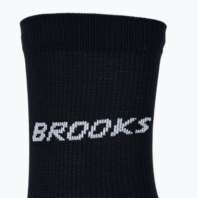 Șosete de alergare Brooks Run-In Crew 3-Pack black 3