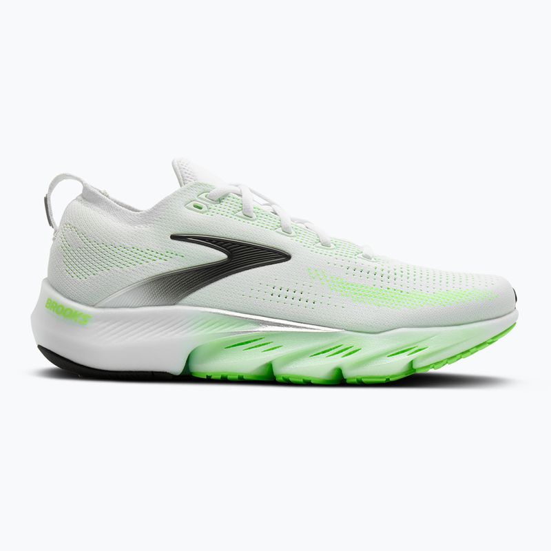 Încălțăminte de alergare pentru bărbați Brooks Glycerin Flex white/green gecko/phantom 2