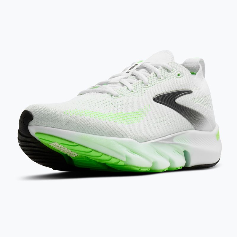 Încălțăminte de alergare pentru bărbați Brooks Glycerin Flex white/green gecko/phantom 4