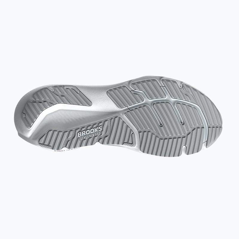 Încălțăminte de alergare pentru femei Brooks Glycerin GTS 23 white/harbor mist/metallic 4