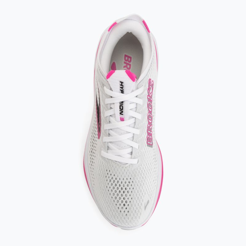 Încălțăminte de alergare pentru femei Brooks Hyperion 3 white/luminary/cyber pink 5