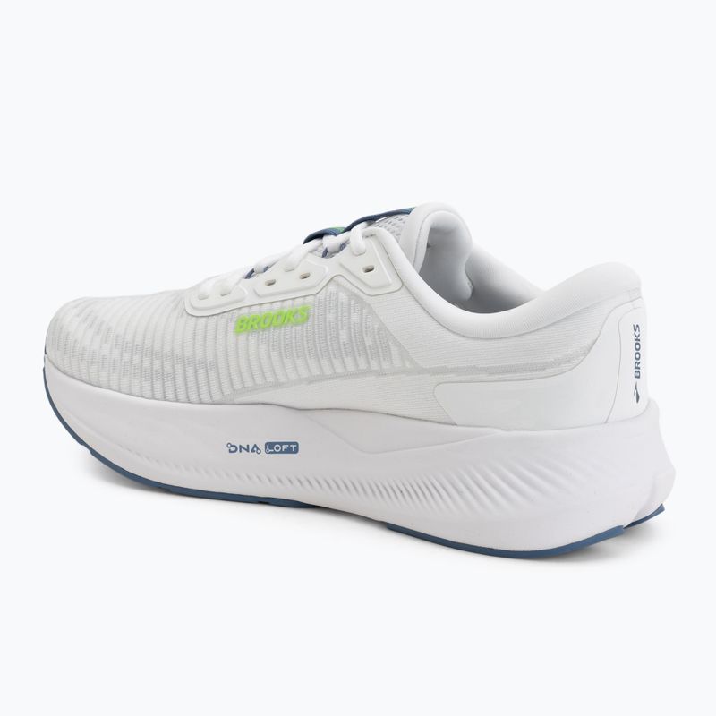 Încălțăminte de alergare pentru bărbați Brooks Revel Max white/moonlight/green gecko 3