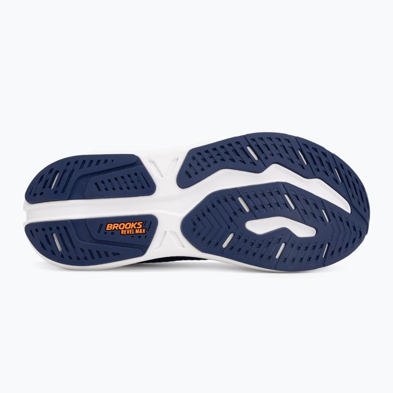 Încălțăminte de alergare pentru bărbați Brooks Revel Max beacon blue/moonlight/orange 4