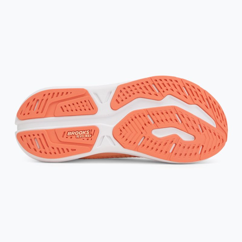 Încălțăminte de alergare pentru femei Brooks Revel Max peach echo/white 4
