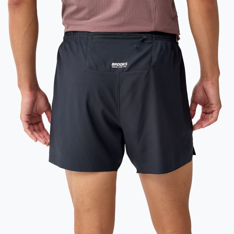 Pantaloni scurți de alergare pentru bărbați Brooks Cascadia 2-in-1 Short black 2