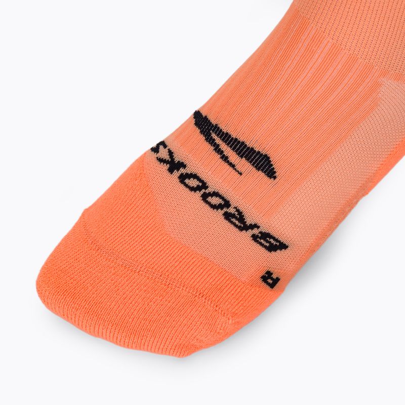 Șosete de alergare Brooks Ghost Crew orange 4
