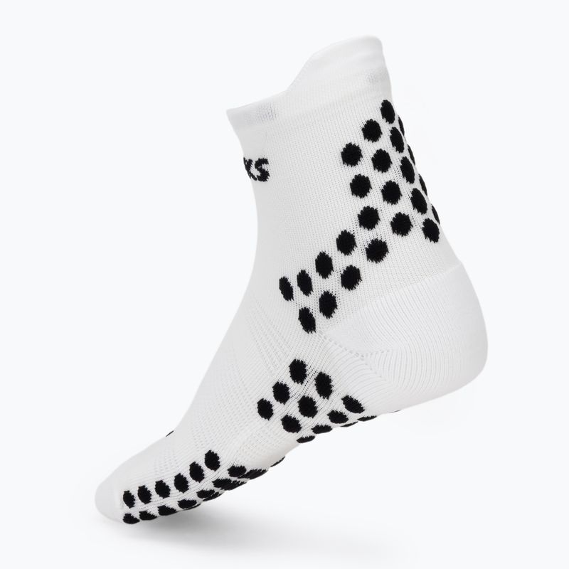 Șosete de alergare Brooks Glycerin Sensory Quarter white 2