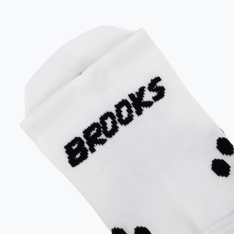Șosete de alergare Brooks Glycerin Sensory Quarter white 3